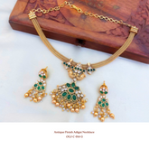 Necklace - Antique Finish Adigai Necklace